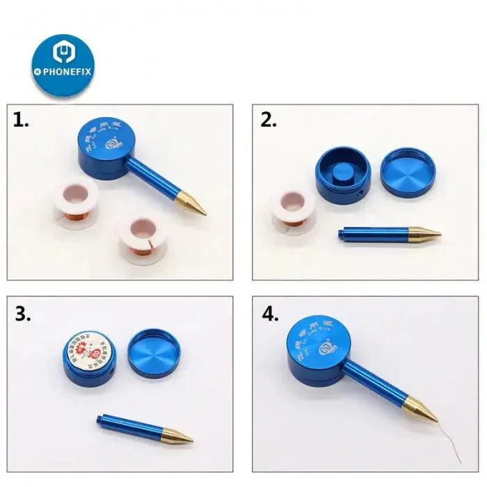 BGA Jumper Wire Pen with 0.02mm Solder Line for PCB Soldering Tool - Image 3