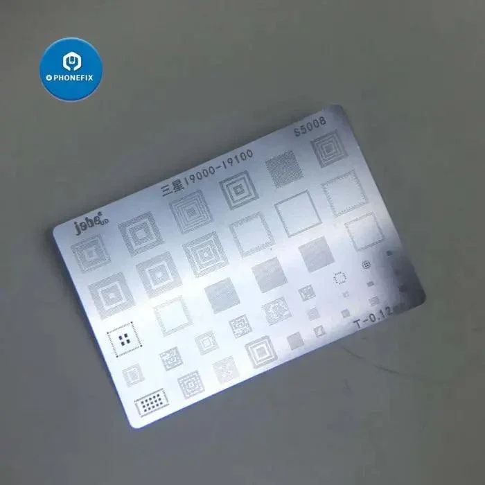 BGA Reballing Steel Stencil Kit For Samsung Note S7 S8 PCB Soldering - Image 4