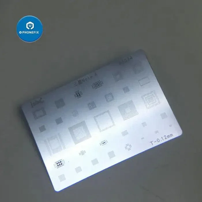 BGA Reballing Steel Stencil Kit For Samsung Note S7 S8 PCB Soldering - Image 5