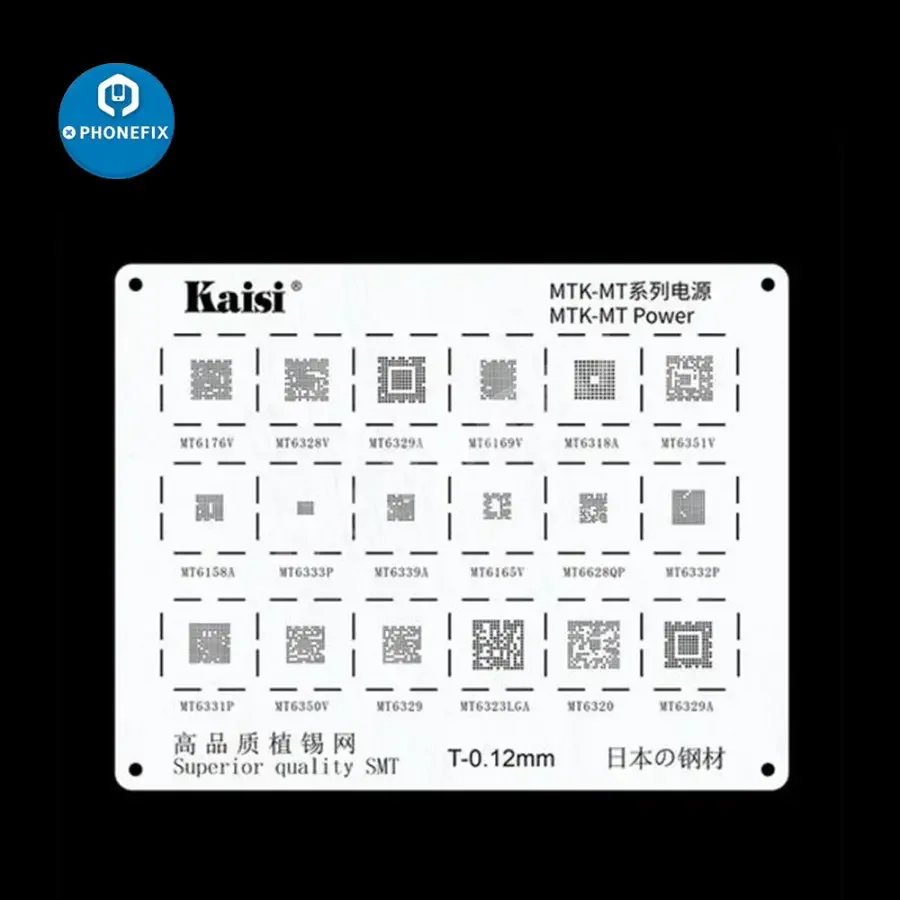 BGA Reballing Stencil Kit Set For Samsung HUAWEI Xiaomi OPPO Meizu LG - Image 6