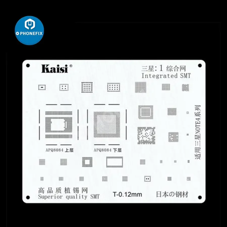 BGA Reballing Stencil Kit Set For Samsung HUAWEI Xiaomi OPPO Meizu LG - Image 8