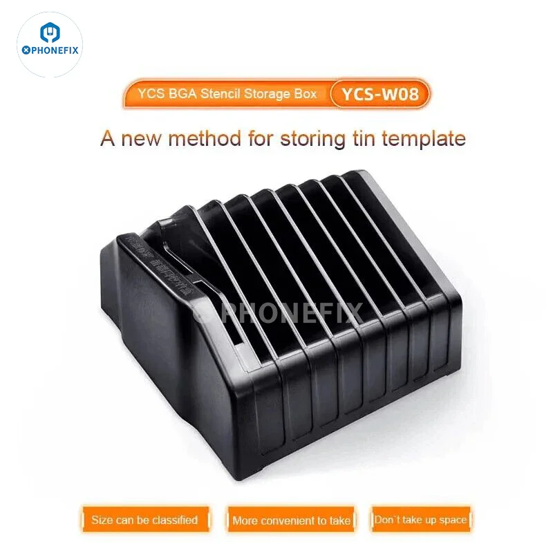 BGA Reballing Stencil Storage Box Steel Mesh Placement Tool - Image 10