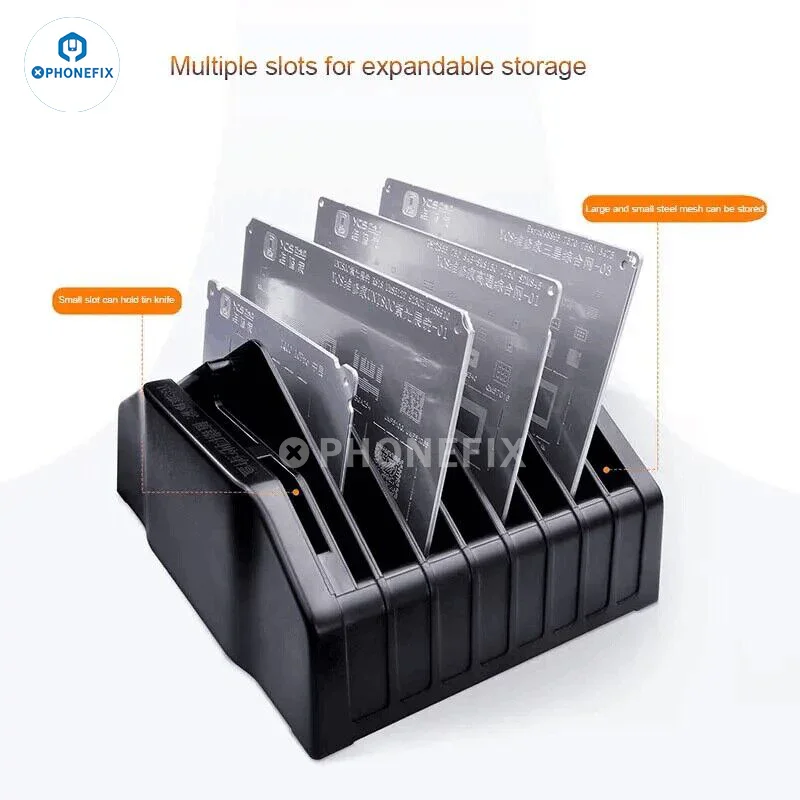 BGA Reballing Stencil Storage Box Steel Mesh Placement Tool - Image 8