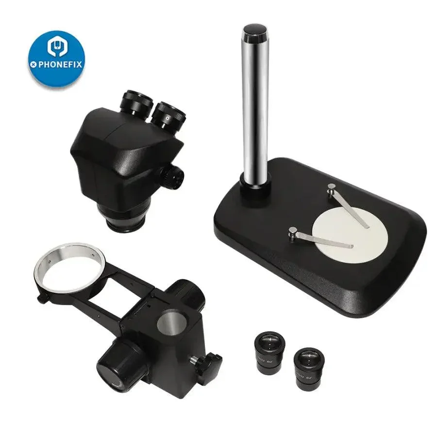 Black Simul Focal Binocular Stereo Big Table Stand Microscope Head - Image 5