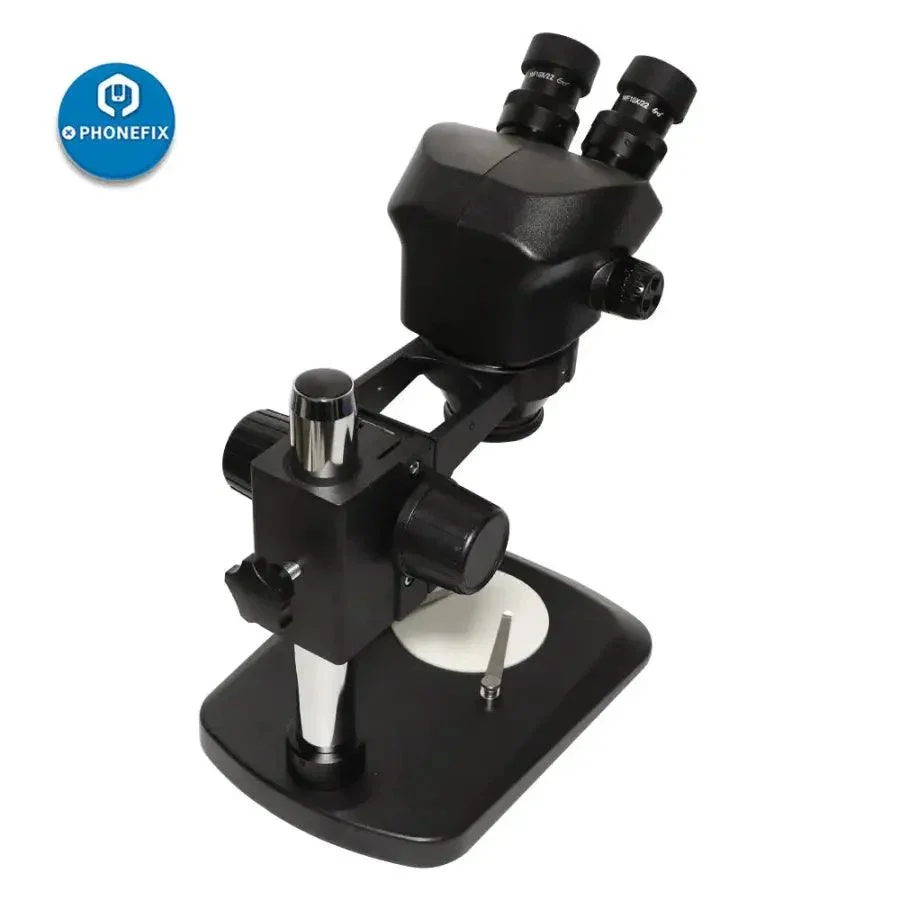 Black Simul Focal Binocular Stereo Big Table Stand Microscope Head - Image 7
