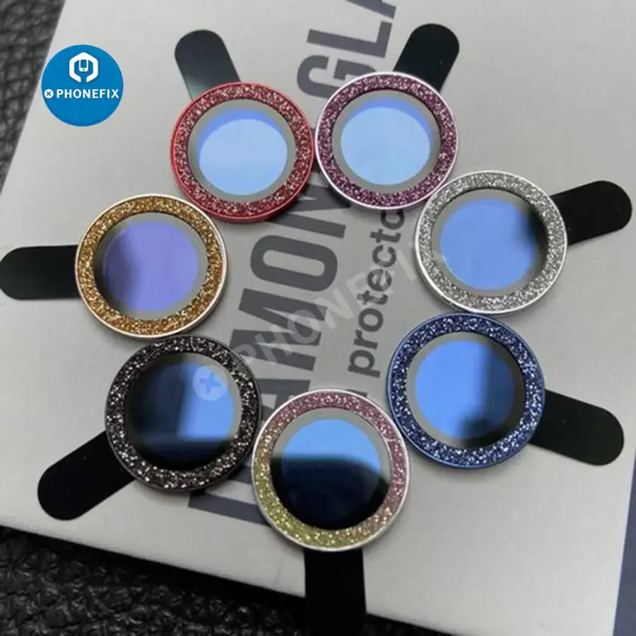 Bling Diamond Camera Lens Protector Cover For iPhone 13 12Mini 11Pro - Image 3