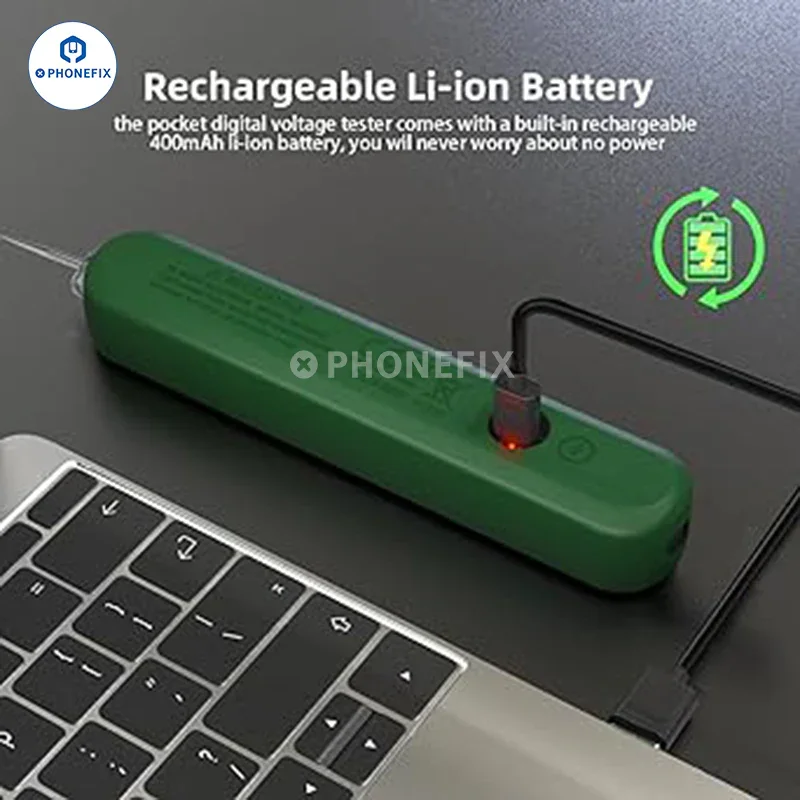 BSIDE Rechargeable Voltage Non-Contact Voltage Detector Pen - Image 3