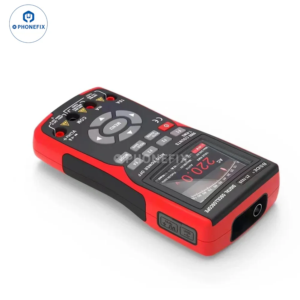 BSIDE Digital Color Screen High-precision Oscilloscope Multimeter - Image 3