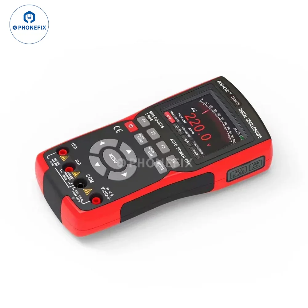 BSIDE Digital Color Screen High-precision Oscilloscope Multimeter - Image 4