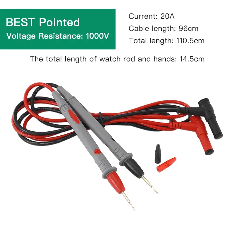 BST-050 Digital Multimeter Super Fine Test Leads Pen Cable - Image 18