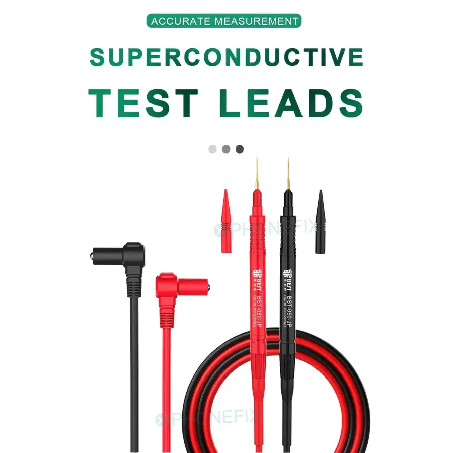 BST-050 Digital Multimeter Super Fine Test Leads Pen Cable - Image 7