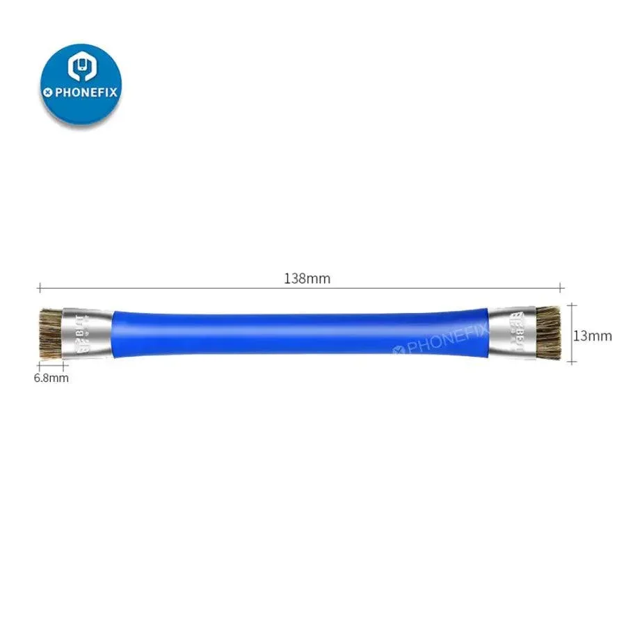 BST-71 Anti-Static Brush Double Head Hard Brush For PCB BGA Repair - Image 3