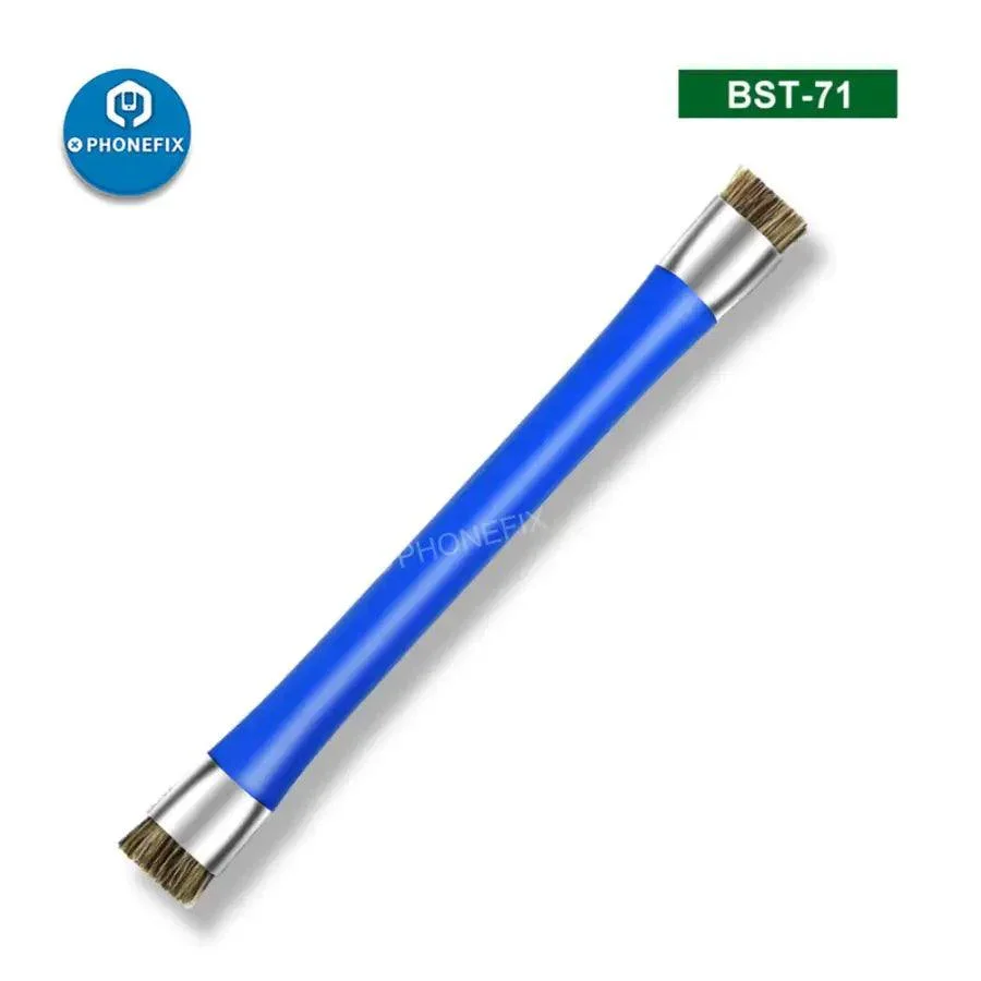 BST-71 Anti-Static Brush Double Head Hard Brush For PCB BGA Repair - Image 6