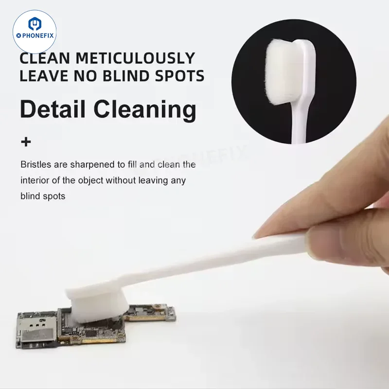 BST-82 Soft Bristled Brush for Phone Camera PCB CPU IC Cleaning - Image 2