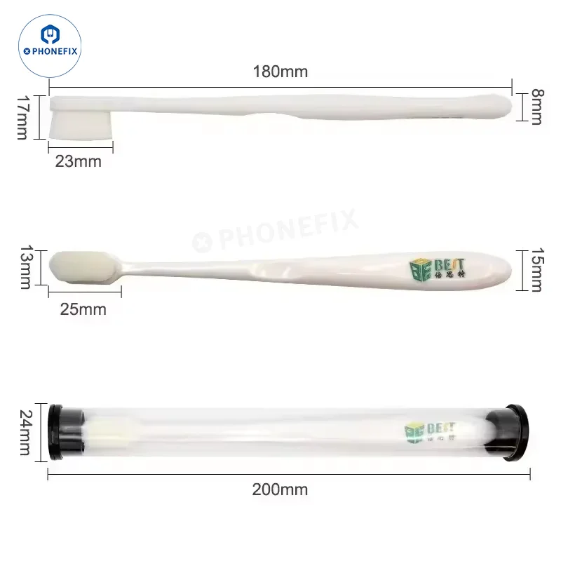 BST-82 Soft Bristled Brush for Phone Camera PCB CPU IC Cleaning - Image 5