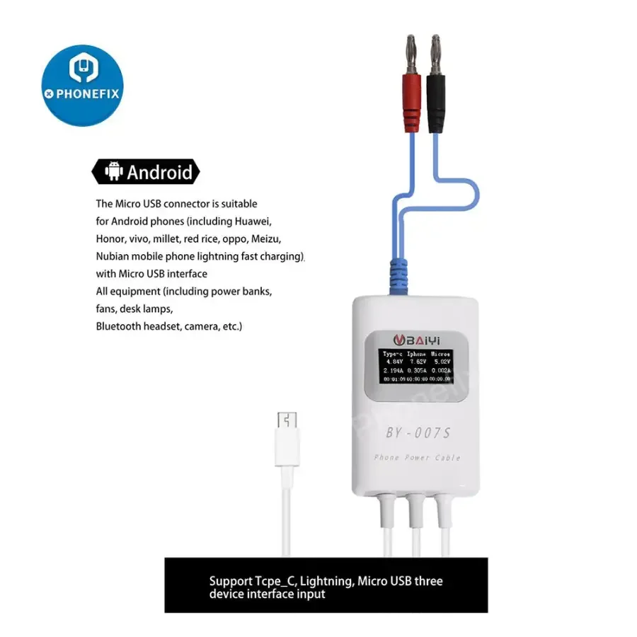 BY-007S Multi-Function Charging Detection Cable For Apple MacBook - Image 5