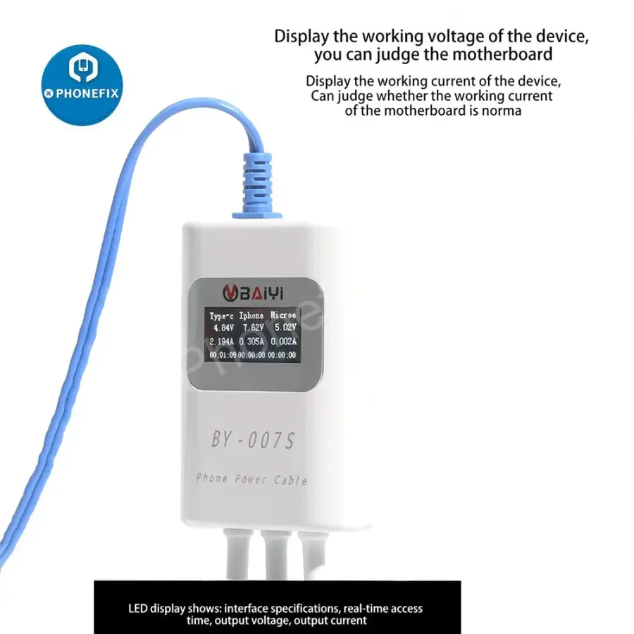 BY-007S Multi-Function Charging Detection Cable For Apple MacBook - Image 9