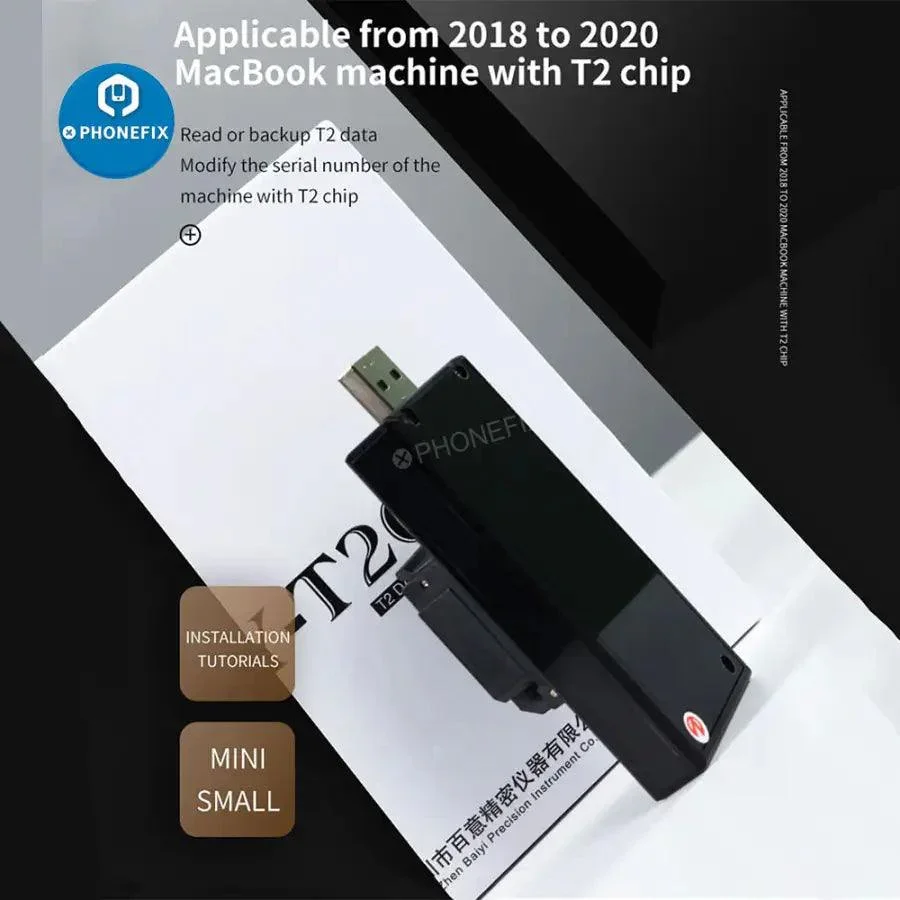 BY-T200 T2 Data Assistant Read Backup Tool For MacBook Repair - Image 4