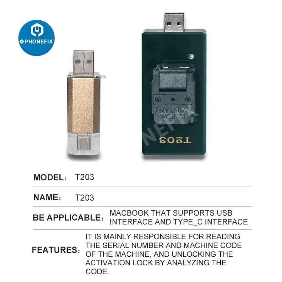 BY-T203 Data Assistant Equipment For MacBook Read Backup Repair - Image 5