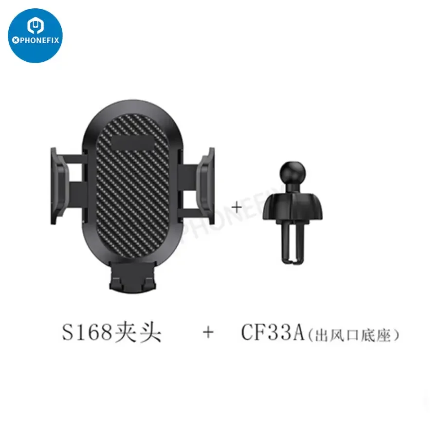 Car Phone Holder Dashboard Air Vent Smartphone Mount - Image 14