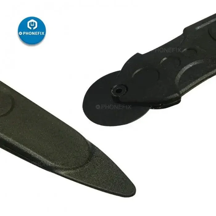 Carbon Fiber Roller Lever Crowbar Phone Split Frame Tool - Black - Image 3