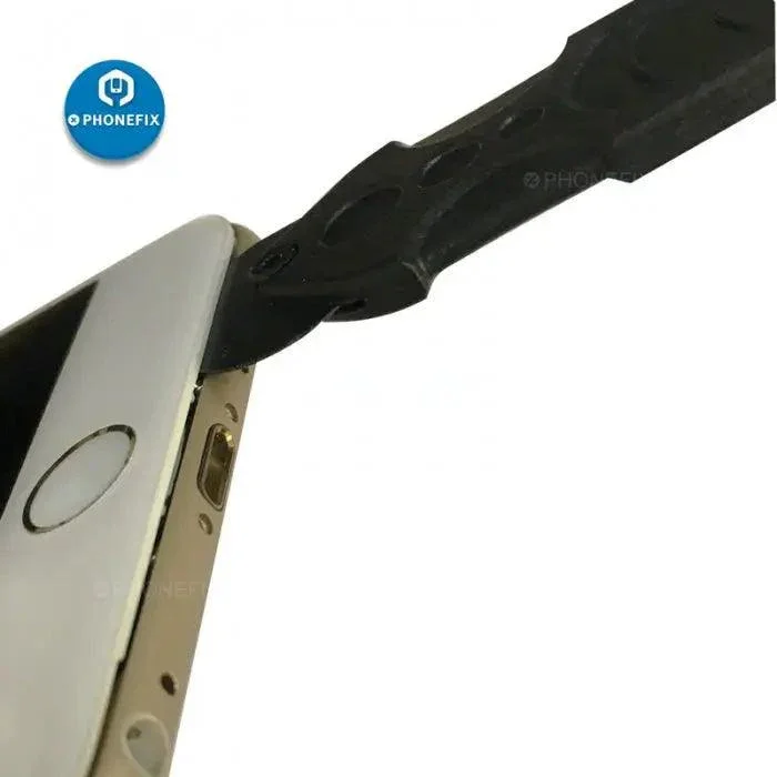 Carbon Fiber Roller Lever Crowbar Phone Split Frame Tool - Black - Image 4