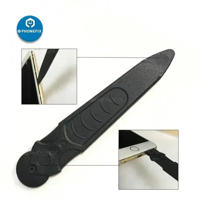 Carbon Fiber Roller Lever Crowbar Phone Split Frame Tool - Black - Image 5