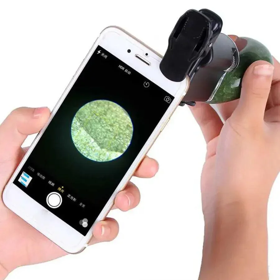 Carson MicroBrite Plus LED Lighted 60X-240X Pocket Microscope - Image 13