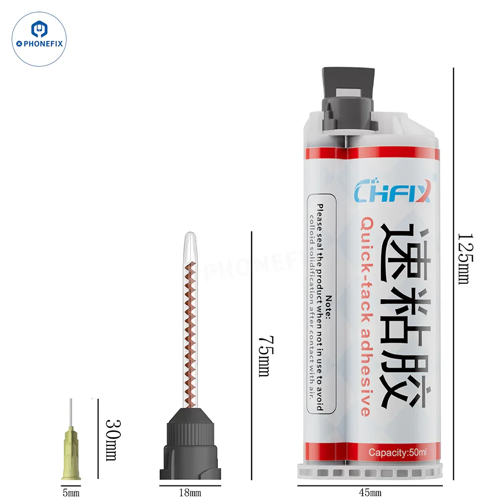CHFIX Quick Adhesive Curing Glue for Phone LCD Glass Frame - Image 5