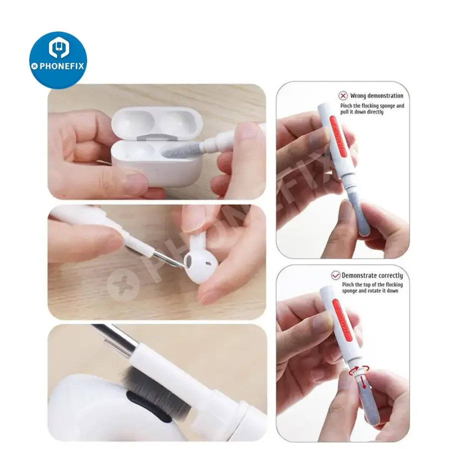 Cleaning Brush For Keyboard Airpods Pro Kit Cleaning Pen Kit - Image 5