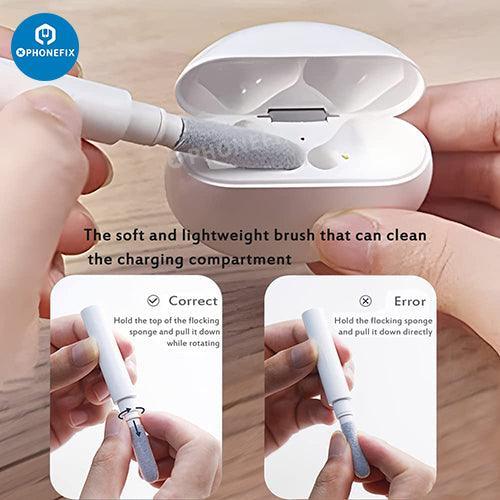 Cleaning Pen With Soft Brush For Air-pods Phone Laptop Cleaner Kit - Image 12