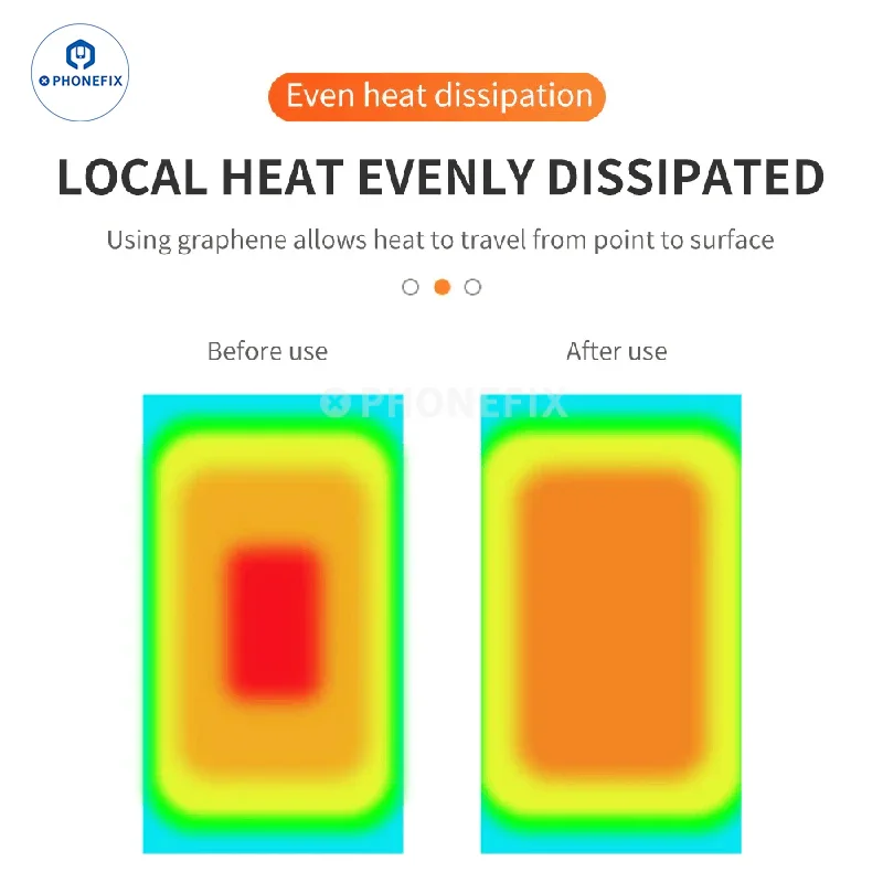 Copper Foil Graphene Heatsink Thermal Pad Phone CPU Cooling Mat - Image 4