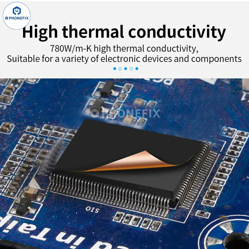 Copper Foil Graphene Heatsink Thermal Pad Phone CPU Cooling Mat - Image 7