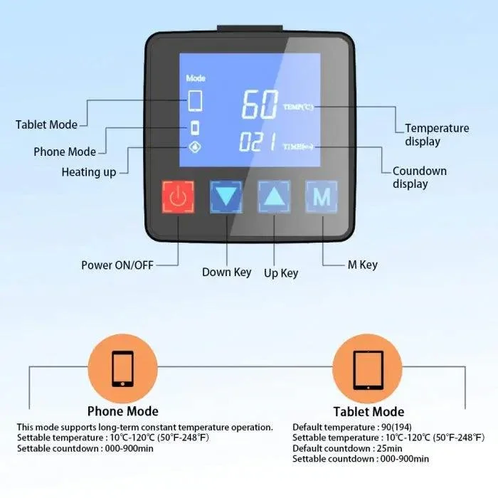 CPB Heating Pad Phone LCD Screen Separator Opening Repair Machine - Image 7