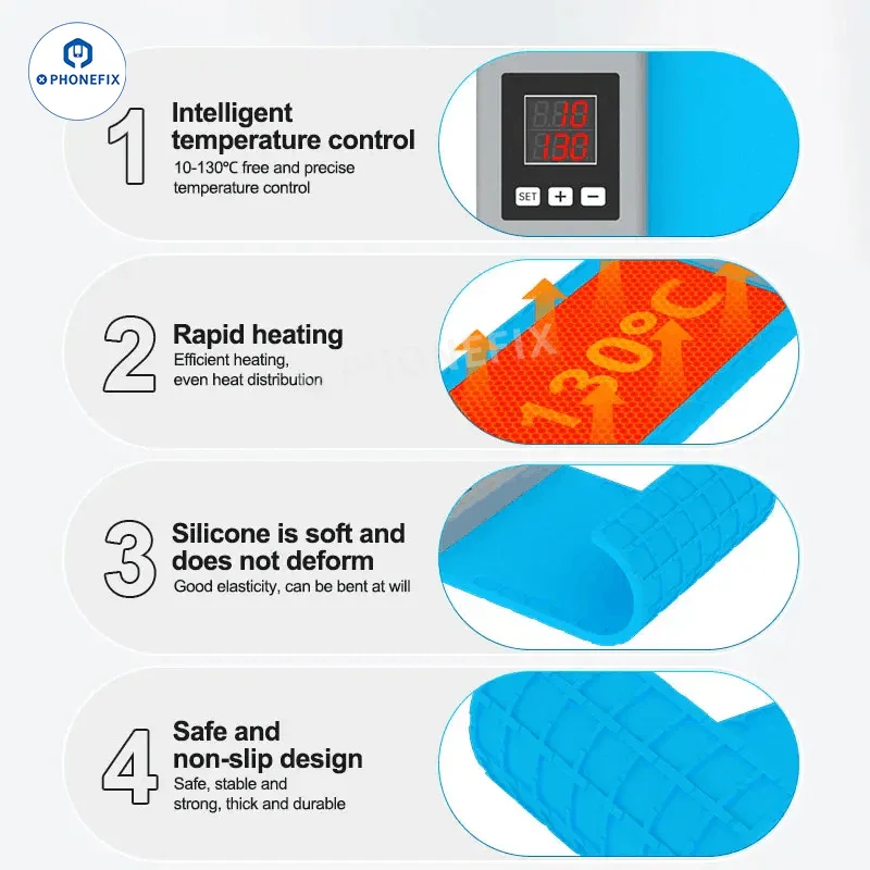 CPB Pre-Heating Pad Tablet iPhone Mobile LCD Screen Separator - Image 11