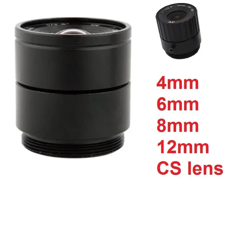 CS Mount Fixed Focus len CCTV Manual Zoom USB Cameras Lens - Image 3