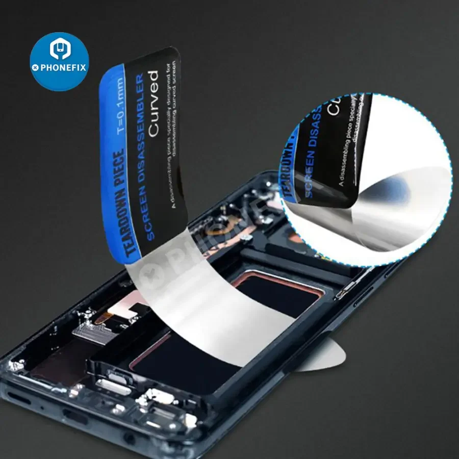 Curved LCD Screen Opening Metal Pry Phone Disassemble Repair Tool - Image 2