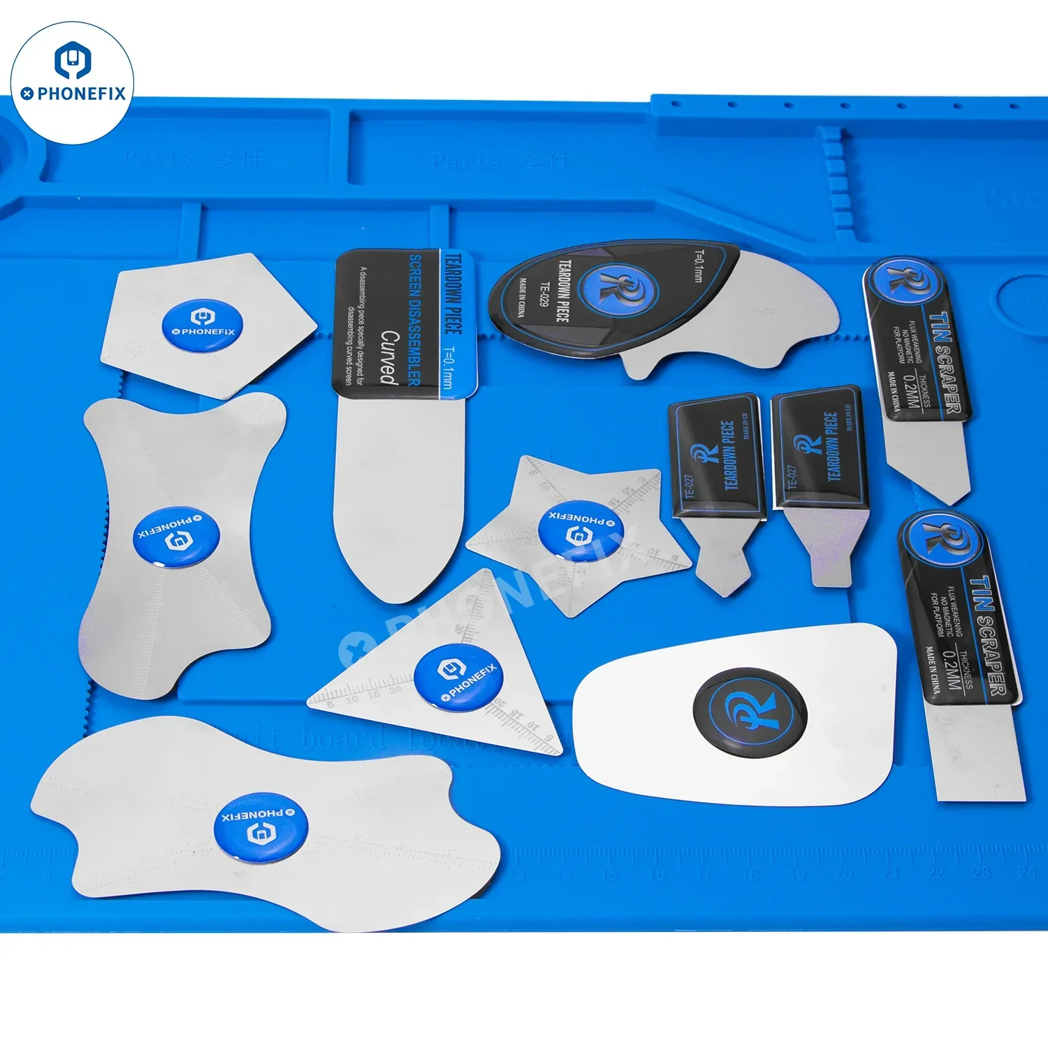 Curved LCD Screen Opening Metal Pry Phone Disassemble Repair Tool - Image 20