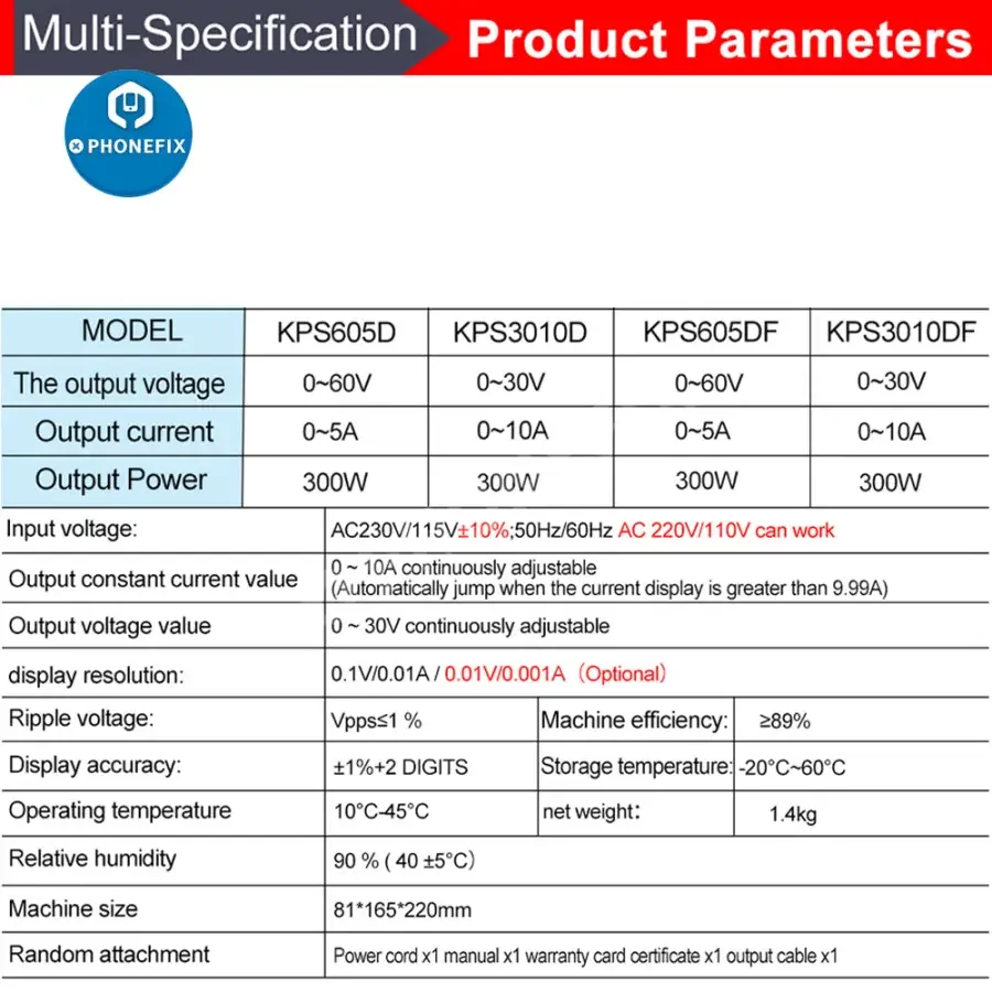 DC Power Supply Voltage Regulator Stabilizer Switching Variable Bench Source - Image 11
