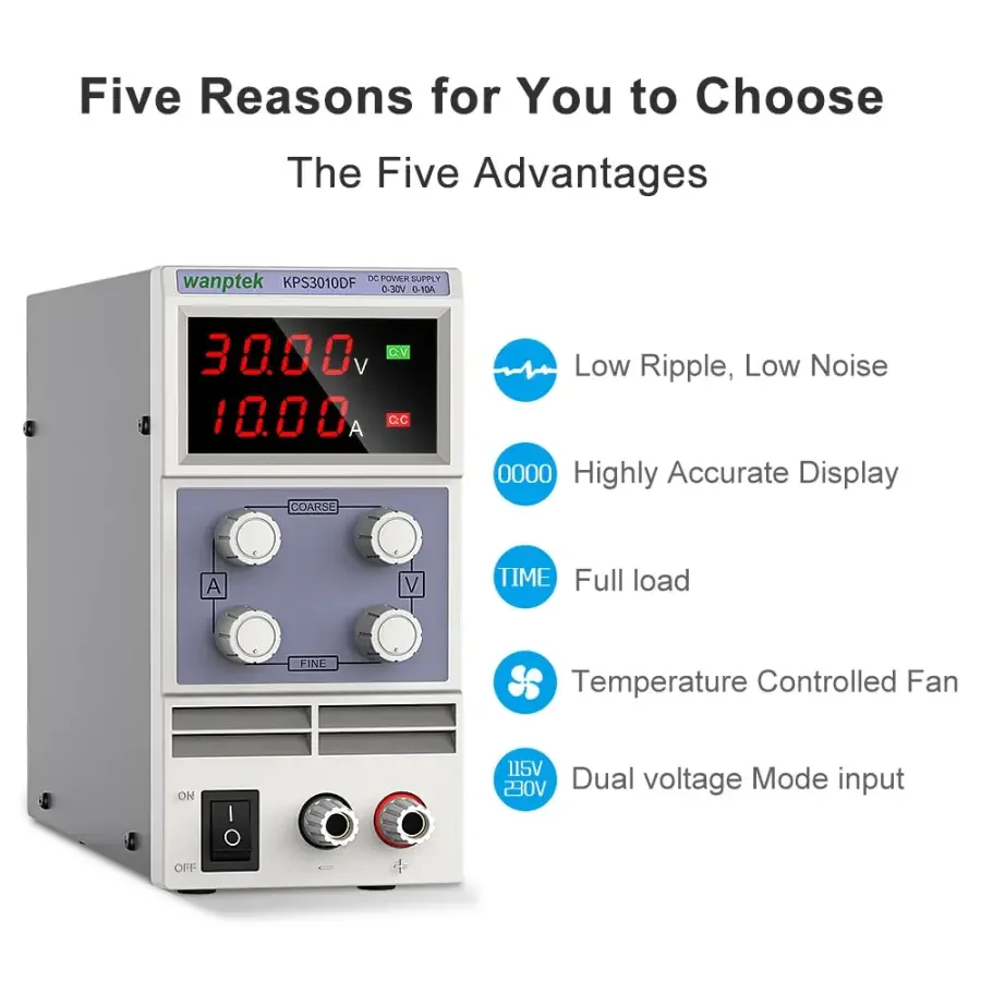 DC Power Supply Voltage Regulator Stabilizer Switching Variable Bench Source - Image 20