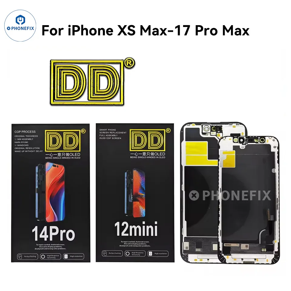 DD OLED Screen Assembly Replacement for iPhone 11-17 Pro Max - Image 2