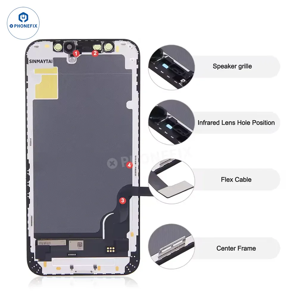 DD OLED Screen Assembly Replacement for iPhone 11-17 Pro Max - Image 5