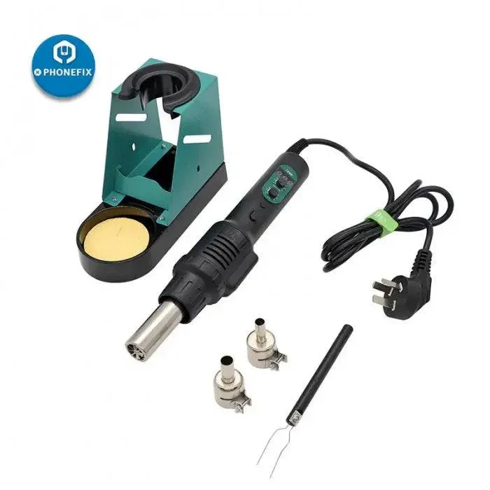 DES 560B Handheld Hot Air Gun Digital De-Soldering Rework Station - Image 2