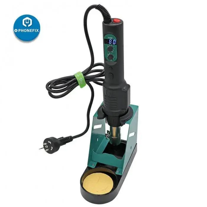 DES 560B Handheld Hot Air Gun Digital De-Soldering Rework Station - Image 5
