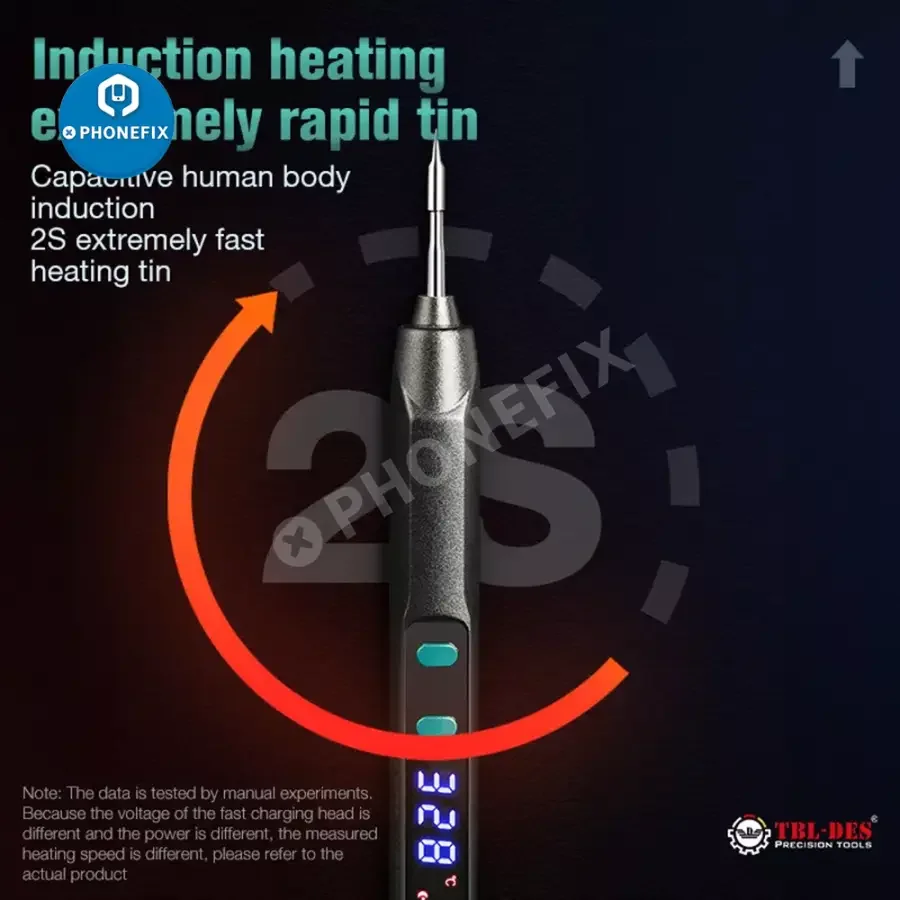 DES 68 TE TF TH Mini Nano Soldering Station Digital Welding Tool - Image 10
