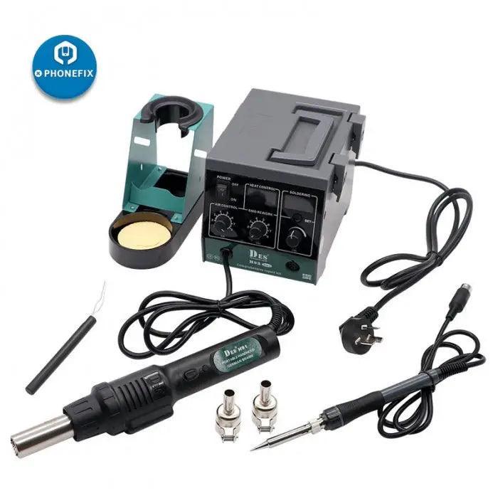 DES H92 2 in 1 Precision Hot Air Gun SMD Soldering Rework Station - Image 2