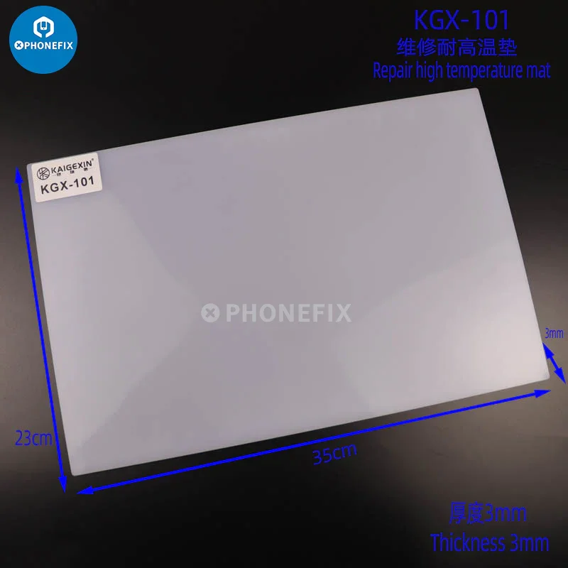 Desk Heat Resistant Silicone Pad Soldering Insulation Repair Pad - Image 3