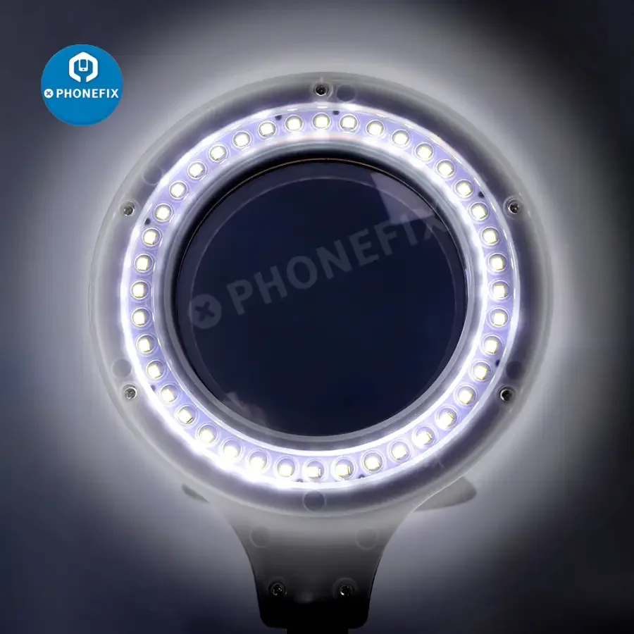 Desktop 18W Magnifier Light 40 LED Lamp PCB Illuminating Repair - Image 6