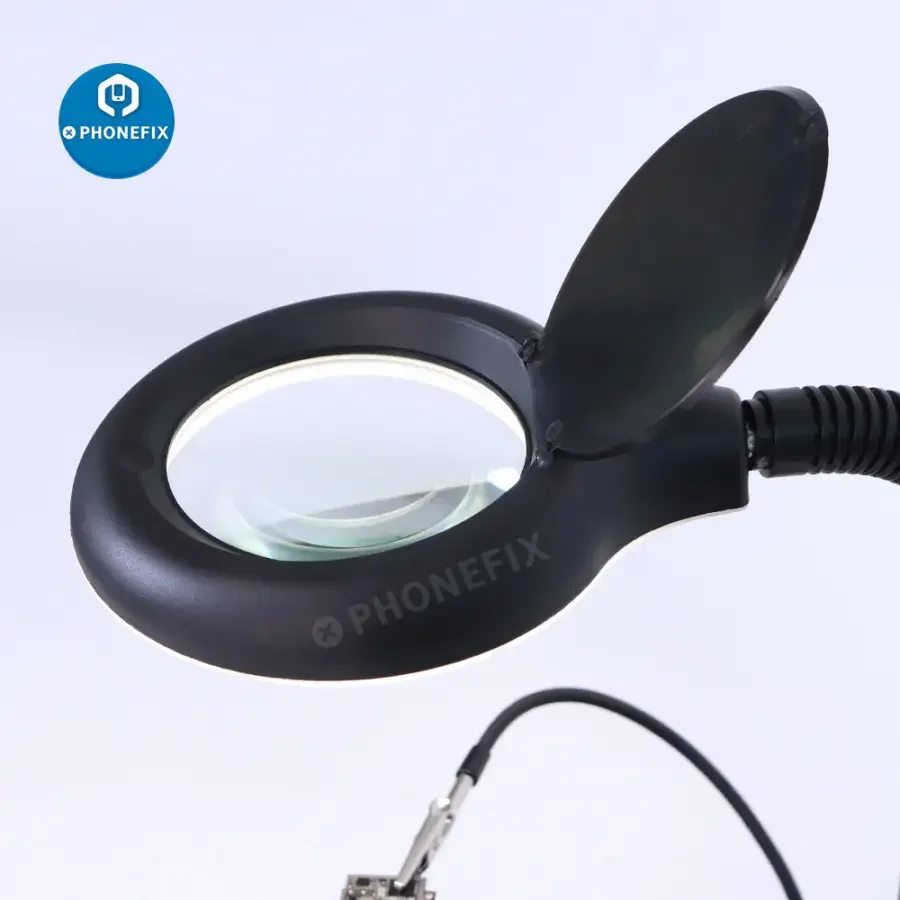 Desktop 18W Magnifier Light 40 LED Lamp PCB Illuminating Repair - Image 8