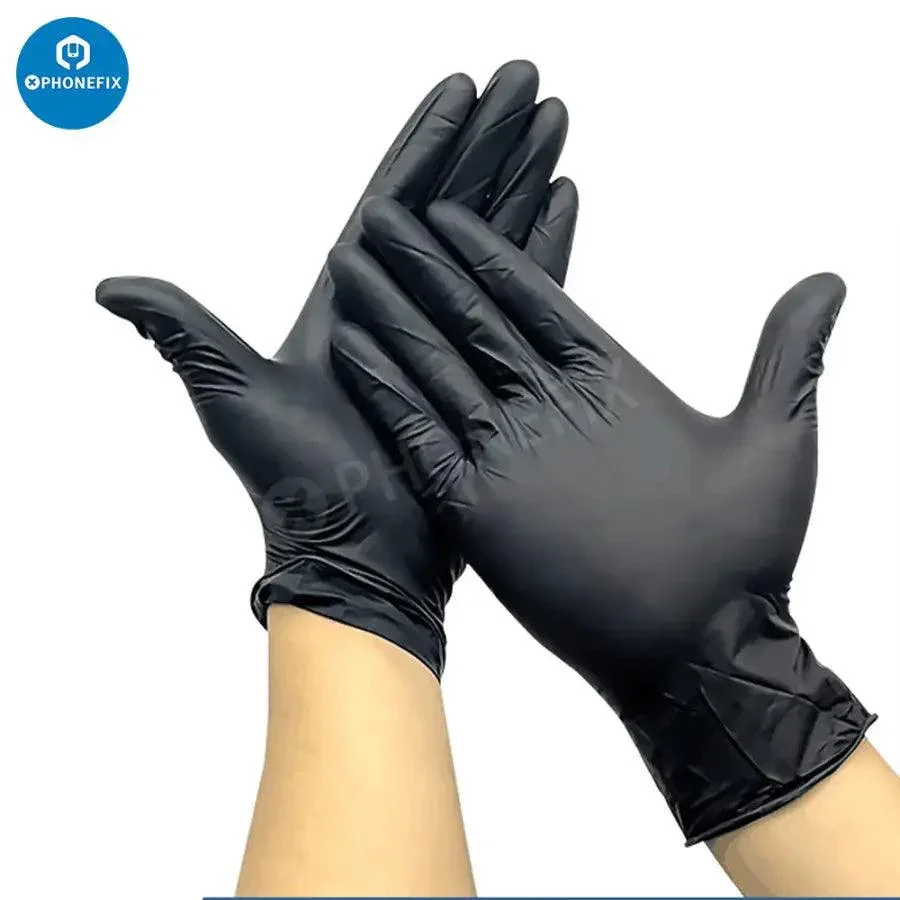 Disposable Latex Rubber Gloves Anti-static PVC Cleaning Gloves - Image 6